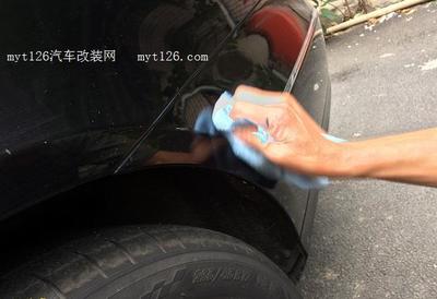 漆面轻微划(擦)痕的修复技巧