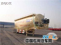 中集牌zjv9403gflth型低密度粉粒物料运输半挂车 产品点评