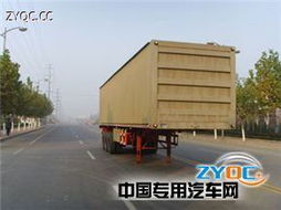 泰骋牌LHT9400XXY型厢式运输半挂车漆面深度点评