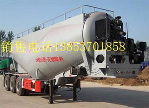未上牌二手粉粒物料运输半挂车 13万元高性价比之选